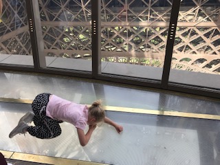 Paris Eiffel tower 1st floor